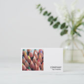 Vierkante foto (v2) - Kleurenpennen Visitekaartje (Staand voorkant)