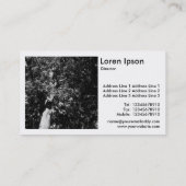 Vierkante foto (v2) - London Plane Tree Visitekaartje (Achterkant)