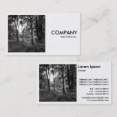 Vierkante foto (v2) - pad in de Bossen Visitekaartje (Voorkant / Achterkant)