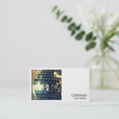 Vierkante foto (v2) - Spiegelbal Visitekaartje (Staand voorkant)