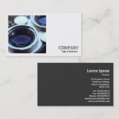 Vierkante foto (v2) -  TLR-camera Visitekaartje (Voorkant / Achterkant)