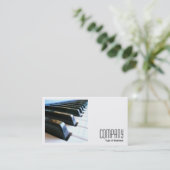 Vierkante foto (v2) - toetsenbord visitekaartje (Staand voorkant)