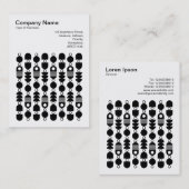 Vierkante foto (v3) - Abstract 140823 Visitekaartje (Voorkant / Achterkant)