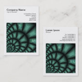 Vierkante foto (v3) - Fractal Design 02 Visitekaartje (Voorkant / Achterkant)