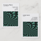 Vierkante foto (v3) - Fractal Design Visitekaartje (Voorkant / Achterkant)