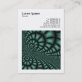 Vierkante foto (v3) - Fractal Design Visitekaartje (Achterkant)