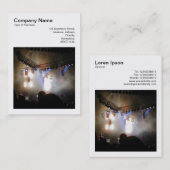 Vierkante foto (v3) - in concert visitekaartje (Voorkant / Achterkant)