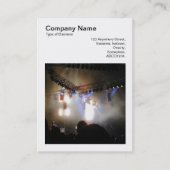 Vierkante foto (v3) - in concert visitekaartje (Voorkant)