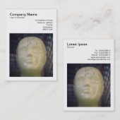 Vierkante foto (v3) - Phrenology Head Visitekaartje (Voorkant / Achterkant)