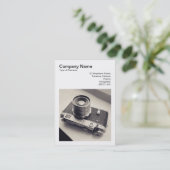Vierkante foto (v3) - Russische Rangefinder Camera Visitekaartje (Staand voorkant)