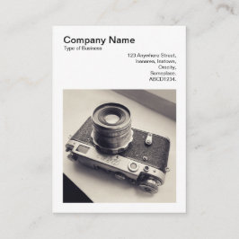 Vierkante foto (v3) - Russische Rangefinder Camera Visitekaartje