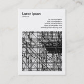 Vierkante foto (v3) - Scaffolding Visitekaartje (Achterkant)