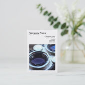 Vierkante foto (v3) -  TLR-camera Visitekaartje (Staand voorkant)