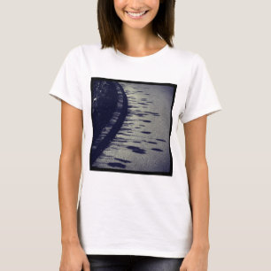 Vierkante foto - Vloerschaduwen T-shirt