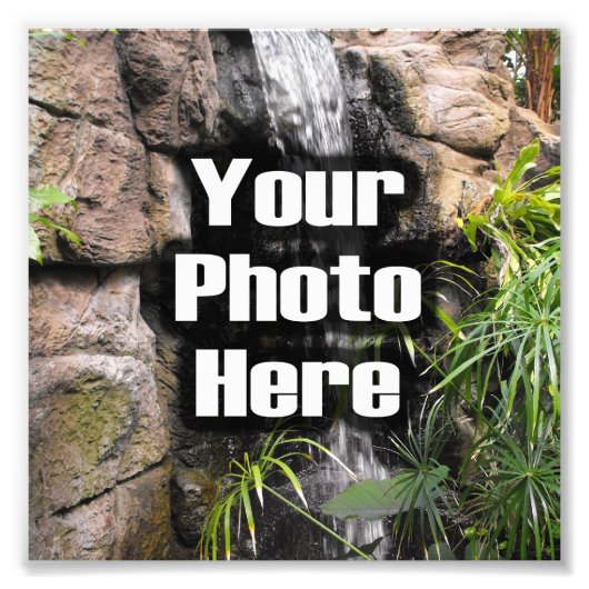 Vierkante fotoafdrukuitbreiding foto afdruk (Voorkant)