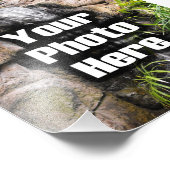 Vierkante fotoafdrukuitbreiding foto afdruk (Hoek)