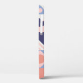 Vierkante geometrische vormen Achtergrond. estheti Case-Mate iPhone Case (Achterkant / Links)