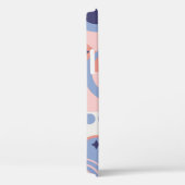 Vierkante geometrische vormen Achtergrond. estheti Case-Mate iPhone Case (Achterkant / Rechts)