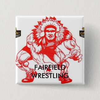 Vierkante Gepersonaliseerde Button -