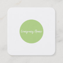 vierkante groene stip