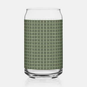 Vierkante groene textuur tegel Classic mode Gift C Blikvorm Glas