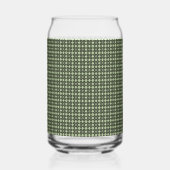 Vierkante groene textuur tegel Classic mode Gift C Blikvorm Glas (Achterkant)