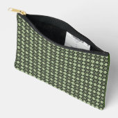 Vierkante groene textuur tegel Classic mode Gift C Etui (Open)