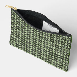 Vierkante groene textuur tegel Classic mode Gift C Etui