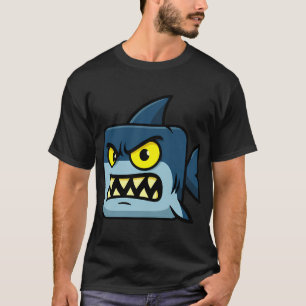 Vierkante Haaien Cartoon T-shirt
