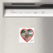 Vierkante Hagedis Liefde Magneet (Insitu (Vaatwasser))
