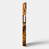 Vierkante hoeken en 'neon'-oranje vlekken Case-Mate iPhone case (Achterkant / Rechts)