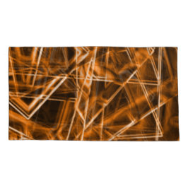 Vierkante hoeken en 'neon'-sinaasappels kussensloop