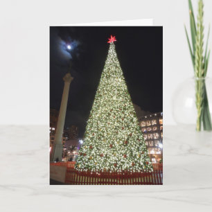 Vierkante Kerstmis San Francisco van de Unie Feestdagen Kaart