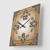   VIERKANTE KLOK (Hoek)