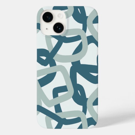 Vierkante Knoop Kustrust Case-Mate iPhone Case (Achterkant)
