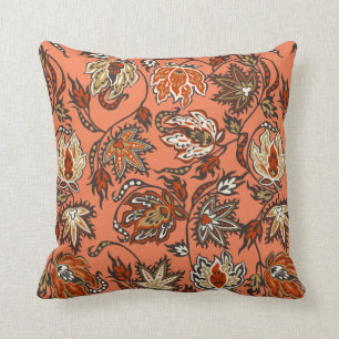 Vierkante Kussen van de Bloem van de Batik van