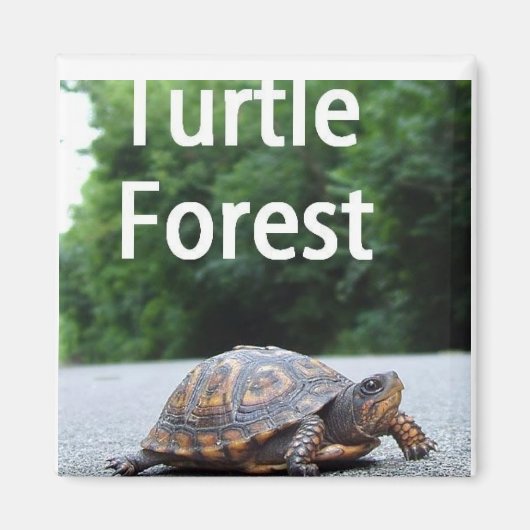 Vierkante magneet - Gepersonaliseerd (Voorkant)