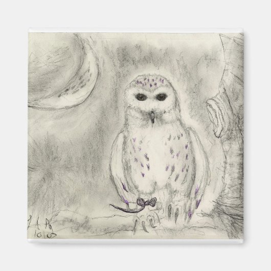 Vierkante magneet - Gepersonaliseerd (Voorkant)