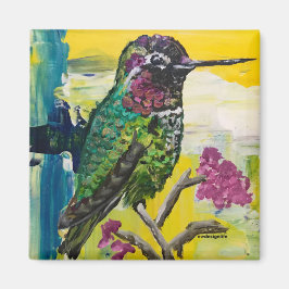 Vierkante magneet - kolibrie