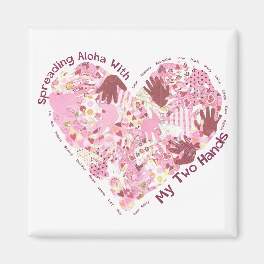 Vierkante magneet: spreiden alfa magneet (Voorkant)