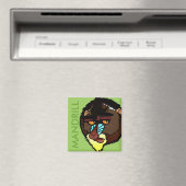 VIERKANTE MANDRILL MAGNEET (Insitu (Vaatwasser))