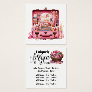 Vierkante naaiwerk of behuizing Kaart