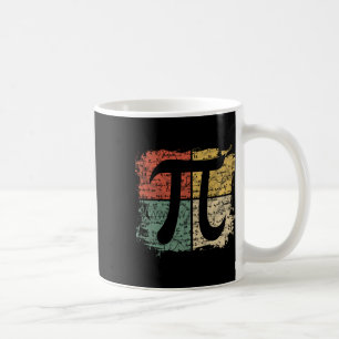 Vierkante pi Symbool Gift Wiskunde Vergelijkingen Koffiemok