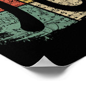 Vierkante pi Symbool Gift Wiskunde Vergelijkingen Poster (Hoek)