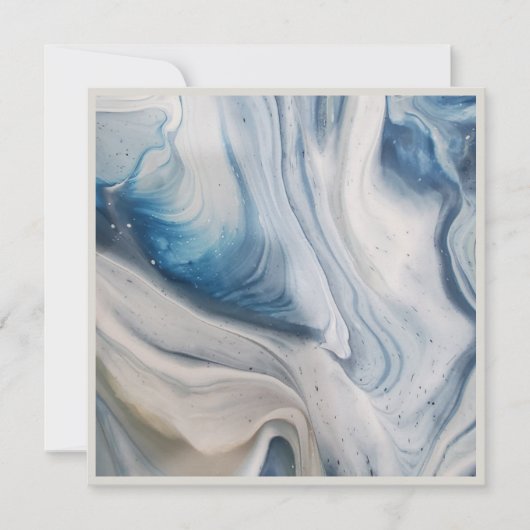 vierkante platte Kaart (Voorkant)