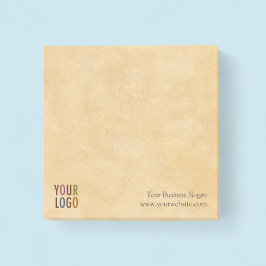 Vierkante Post-it® Notities met bedrijfslogo Geen  Notes