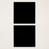 Vierkante profielkaarten | Aangepaste Visitekaartj Vierkante Visitekaartjes (Voorkant /achterkant)