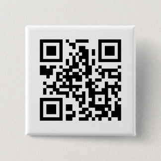 Vierkante QR-Button Vierkante Button 5,1 Cm