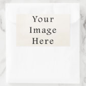 Vierkante rechthoek sticker - Aangepaste stickers (Tas)