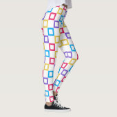 Vierkante regenboog leggings (Rechts)